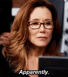 Apparently Mary Mcdonnell GIF - Apparently Mary Mcdonnell Major Crimes GIFs