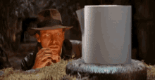 Indiana Jones Toilet Paper GIF - Indiana Jones Toilet Paper Toilet Paper Shortage GIFs