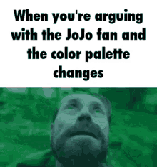 Jojo Color Palette GIF - Jojo Color Palette Arguing GIFs