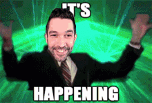 Dave Smith Its Happening GIF - Dave Smith Its Happening Lvmp GIFs