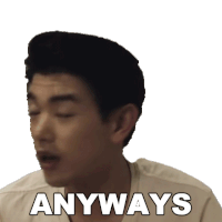 Anyways Eric Nam Sticker - Anyways Eric Nam Lets Move On Stickers
