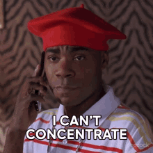 I Cant Concentrate Tracy Jordan GIF - I Cant Concentrate Tracy Jordan 30rock GIFs