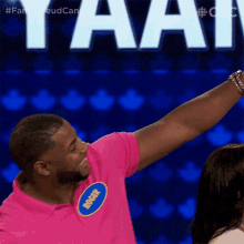 pointing family feud canada its up there it must be there over there pointing family feud canada its up there it must be there over there