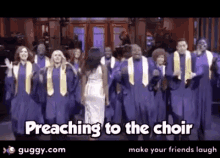 Preaching To The Choir Preach It Sister GIF - Preaching To The Choir Preach It Sister Happy GIFs