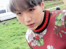 bts suga smile happy selfie