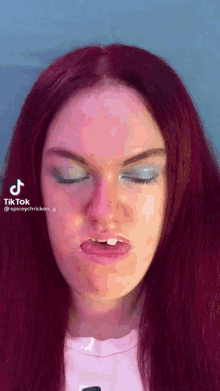 Tooth Red Hair GIF - Tooth Red Hair Eye Roll GIFs