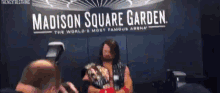 Aj Styles Madison Square Garden GIF - Aj Styles Madison Square Garden Pose GIFs