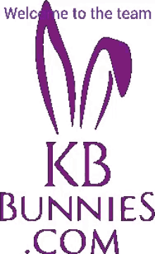 kbbunnies logo bunny welcome to the team