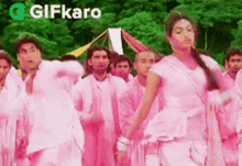 Throw Colored Powder Gifkaro GIF - Throw Colored Powder Gifkaro Celebrating Holi GIFs
