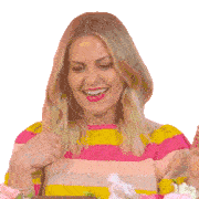 Laughing Candace Cameron Bure Sticker - Laughing Candace Cameron Bure Good Housekeeping Stickers