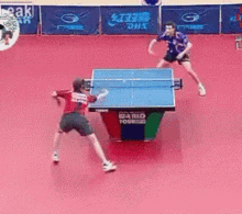 Surprise Ping Pong GIF - Surprise Ping Pong Table Tennis GIFs