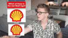 Which Of These Is The Real Shell Logo Design GIF - Which Of These Is The Real Shell Logo Design Logo GIFs
