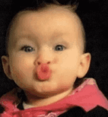 Baby Kiss Pout Lips GIF - Baby Kiss Kiss Pout Lips GIFs