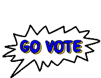 Go Vote Vote Sticker - Go Vote Vote Wahl Stickers