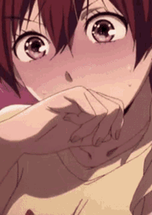 ritsu kawai bokura wa minna kawaisou crying eyes gifs to communicate gifs reaction anime