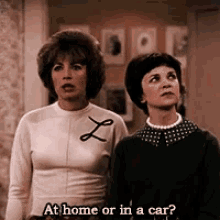 laverne and shirley at home or in a car penny marshall