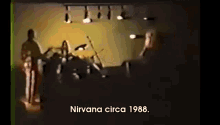 Nirvana Band GIF - Nirvana Band 1988 GIFs