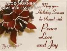 Happy Holidays Holiday Season GIF - Happy Holidays Holiday Season Good Morning Have A Blessed Day GIFs