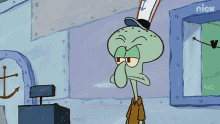 We Serve Food Here Sir Squidward Tentacles GIF - We Serve Food Here Sir Squidward Tentacles Bubble Bass GIFs