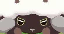 wooloo pouty pokemon angry cute