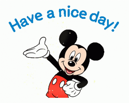 Have A Nice Day Mickey Mouse GIF - Have A Nice Day Mickey Mouse Smiling -  Discover &amp; Share GIFs