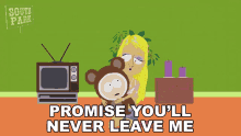 Promise Youll Never Leave Me Butters Stotch GIF - Promise Youll Never Leave Me Butters Stotch Paris Hilton GIFs