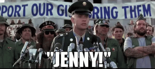 Forrest Gump Saying Jenny Jenny Forrest Gif - Jenny Forrest Gump - Discover & Share Gifs