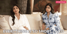 Everything Is So Short Lived Shilpa Shetty GIF - Everything Is So Short Lived Shilpa Shetty Shamita Shetty GIFs