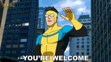 Youre Welcome Mark Grayson GIF - Youre Welcome Mark Grayson Invincible GIFs