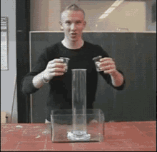 These Two Chemicals Create Magic GIF - Chemistry Reaction Science GIFs