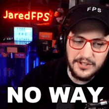 No Way Jared GIF - No Way Jared Jaredfps GIFs