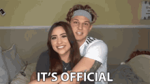 Its Official Conner Bobay GIF - Its Official Conner Bobay Hug GIFs