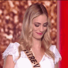 miss france smile cute pretty beauty queen