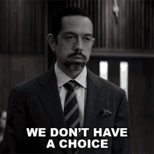 We Dont Have A Choice Griffin Petock GIF - We Dont Have A Choice Griffin Petock Goliath GIFs