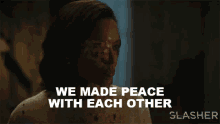 We Made Peace With Each Other Grace GIF - We Made Peace With Each Other Grace We Reach An Understanding GIFs