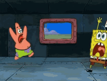 Spongebob Panic GIF - Spongebob Panic Patrick GIFs