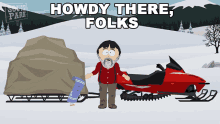 Howdy There Folks Randy Marsh GIF - Howdy There Folks Randy Marsh South Park GIFs
