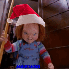 Merry Christmas Chucky GIF - Merry Christmas Chucky Scary GIFs