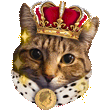 Bingo Royal Sticker - Bingo Royal Cat Stickers
