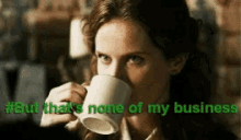 Bex Mader GIF - Bex Mader None Of My Business GIFs