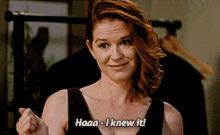 Greys Anatomy April Kepner GIF - Greys Anatomy April Kepner Haaa I Knew It GIFs