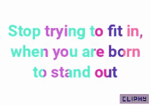 Cliphy Stand Out GIF - Cliphy Stand Out Inspiration GIFs