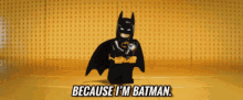Im Batman Lego Batman GIF - Im Batman Lego Batman Caped Crusader GIFs