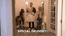 Special Delivery Surprise GIF - Special Delivery Surprise Present GIFs