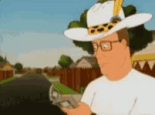 hank king of the hill counting money