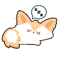 Fox Cute Sticker - Fox Cute Lovely Stickers