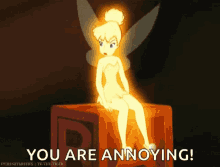 Tinker Bell Nope GIF - Tinker Bell Nope No GIFs
