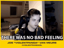 There Was No Bad Feeling Jos Van Meurs GIF - There Was No Bad Feeling Jos Van Meurs Violentpanda GIFs