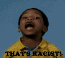 Black Kid Racist GIF - Black Kid Racist Thats Racist GIFs