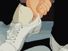 Shoes Anime GIF - Shoes Anime Wearing Shoes GIFs
